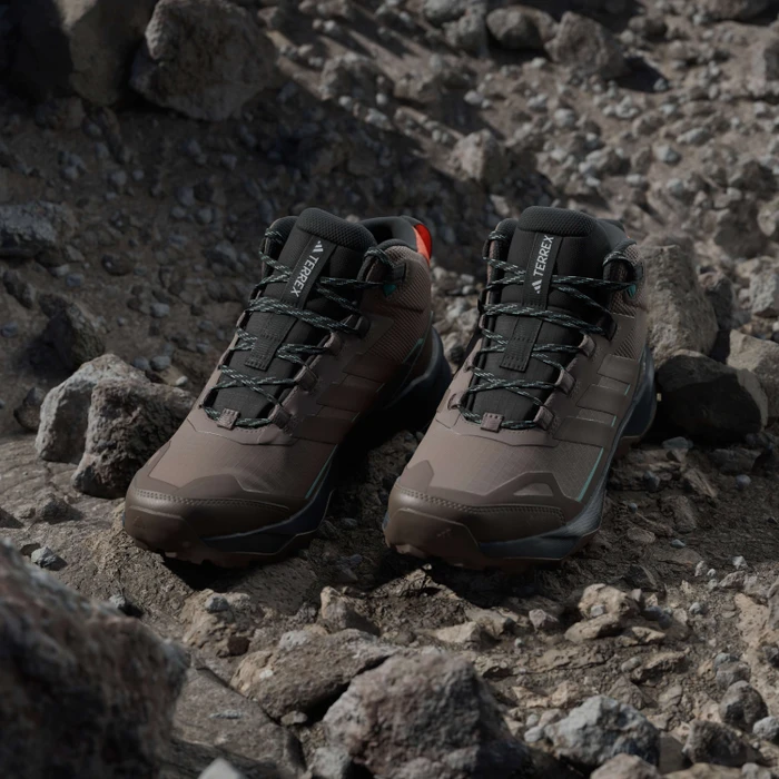 adidas Terrex Skychaser AX5 Mid GTX trace brown/earth strata/semi impact orange (Herren)