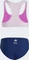adidas Disney Die Eiskönigin Bikini-Set ice lavender/dark blue (Junior) Vorschaubild