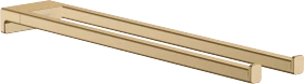 Hansgrohe AddStoris Handtuchhalter zweiarmig brushed bronze