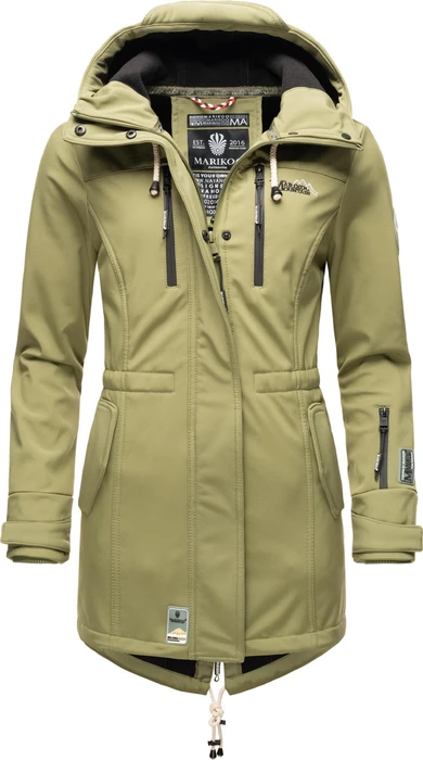 Marikoo Zimtzicke Mantel olive (Damen)