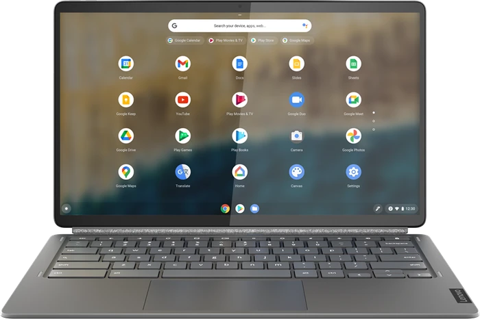 Lenovo IdeaPad Duet 5 Chromebook 13Q7C6, Storm Grey, Snapdragon 7c Gen 2, 8GB RAM, 256GB