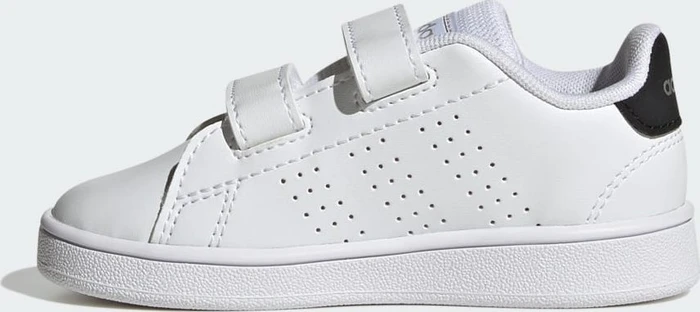 adidas Advantage Lifestyle Court Two Hook-and-Loop cloud white/core black/silver metallic (Junior)