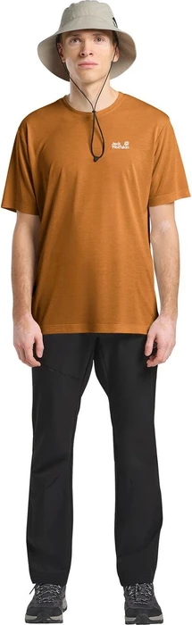 Jack Wolfskin Vonnan Funktionsshirt kurzarm autumn leaves (Herren)