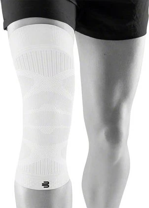 Bauerfeind Sports Compression Knee Support Kniebandage Größe M weiß, 1 Stück