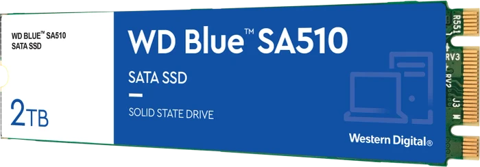 Western Digital WD Blue SA510 SSD 2TB, M.2 2280 / B-M-Key / SATA 6Gb/s