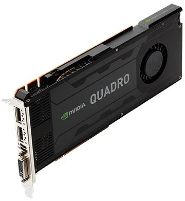 PNY Quadro K4000, 3GB GDDR5, DVI, 2x DP