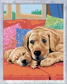 Ravensburger Malen nach Zahlen Hundeliebe