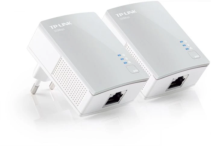 TP-Link Powerline AV600 Starter Kit, HomePlug AV, RJ-45, 2er-Pack