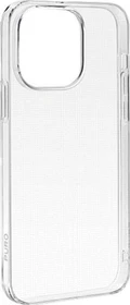 Puro 03 Nude Cover für Apple iPhone 15 Pro transparent