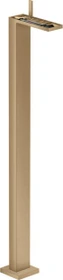 Hansgrohe Axor MyEdition Waschbeckenarmatur bodenstehend mit Push-Open Ablaufgarnitur ohne Platte brushed bronze