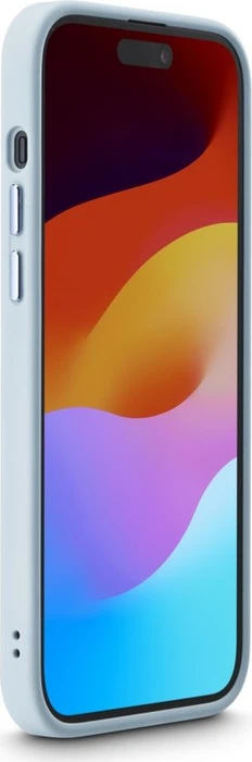 Hama Handyhülle Cam Protect für Apple iPhone 15 transparent\/blau