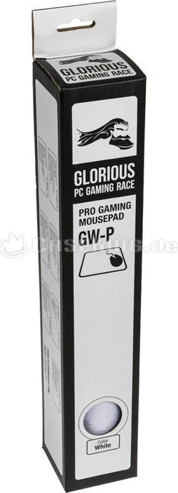 Glorious GW-P XL Extended Mauspad, White Edition, weiß