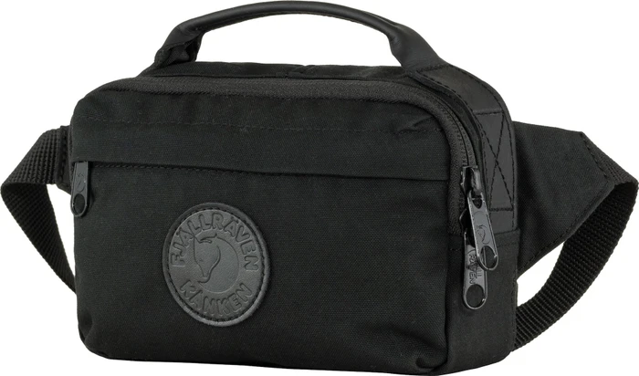 Fjällräven Kanken No. 2 Black Bauchtasche schwarz