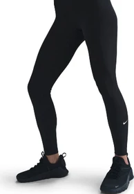 Nike One Leggings Hose lang schwarz/weiß (Damen)