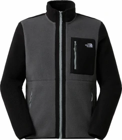 The North Face Yumiori Fleece Full Zip Jacke anthracite grey/tnf black/monument grey (Herren)
