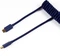Keychron Coiled Aviator Cable, Tastaturkabel (Spiral-Textilkabel), 1.36m, blau Vorschaubild