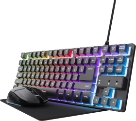 Trust Gaming GXT 794 3-in-1 Gaming-Bundle, schwarz, USB, DE