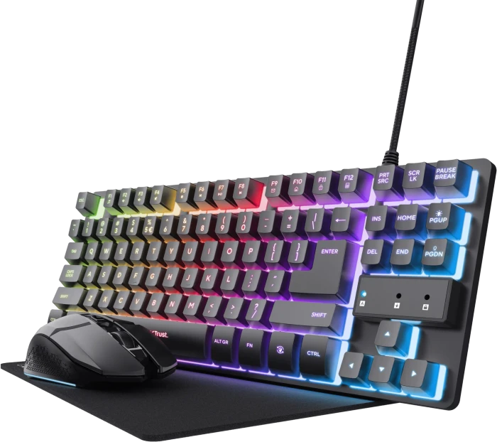 Trust Gaming GXT 794 3-in-1 Gaming-Bundle, schwarz, USB, DE