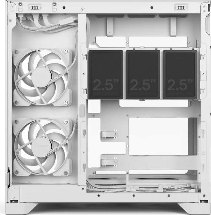 Fractal Design Pop 2 Vision White RGB, Glasfenster