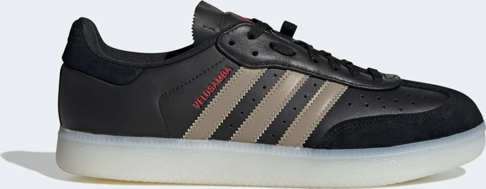 adidas Velosamba Leather core black/cyber metallic/pure ruby
