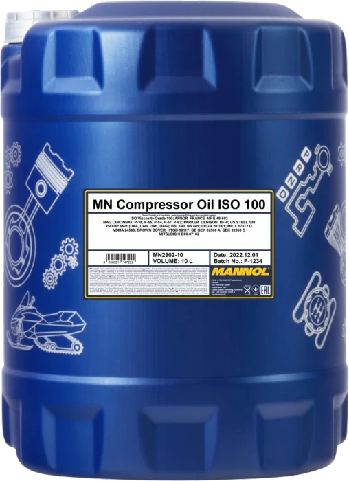 Mannol MN2902-10 Kompressoröl ISO 100, 10l