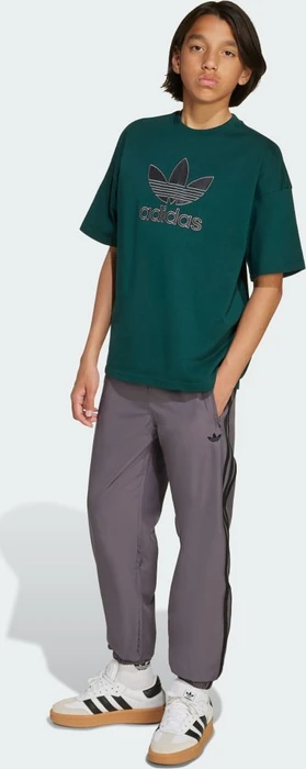adidas Oversize Trefoil T-Shirt kurzarm aurora ivy (Junior)