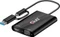 Club 3D USB-C/USB-A 3.0 [Stecker] auf HDMI 4K/30Hz [Buchse], VGA 1080/60Hz [Buchse], M/F Adapter Vorschaubild