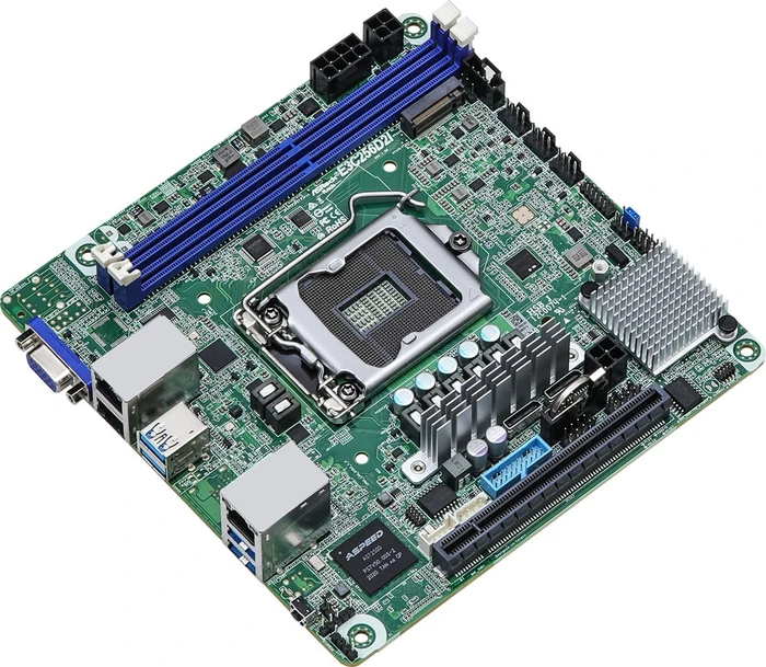 ASRock Rack E3C256D2I (Intel 1200)