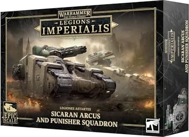 Games Workshop Warhammer The Horus Heresy: Legions Imperialis - Legiones Astartes - Sicaran Arcus and Punisher Squadron
