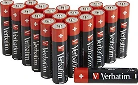 Verbatim Alkaline Mignon AA, 20er-Pack