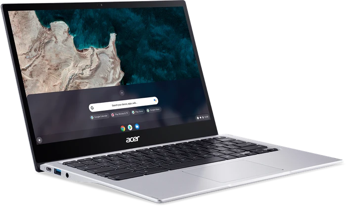 Acer Chromebook Spin 513 CP513-1H-S53J, silber, Snapdragon 7c, 4GB RAM, 64GB Flash, DE