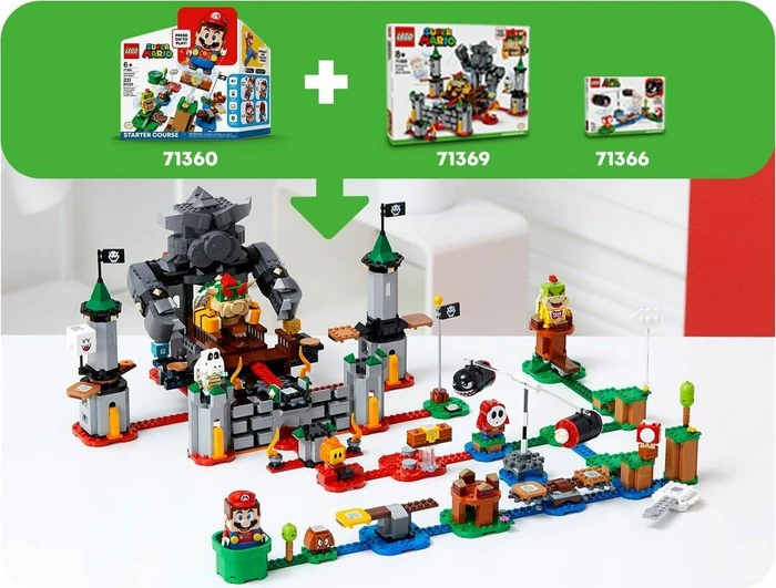 LEGO Super Mario - Bowsers Festung Erweiterungsset
