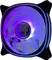 LC-Power Case Fan 120mm ARGB, schwarz, LED-Steuerung, Fernbedienung, 120mm, 3er-Pack Vorschaubild