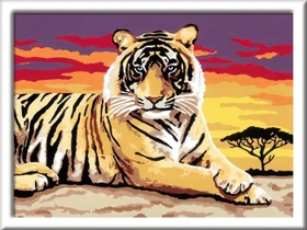Ravensburger Malen nach Zahlen Majestätischer Tiger