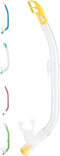 Cressi Top Schnorchel transparent/gelb (Junior)