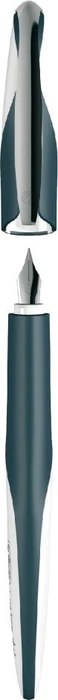 Herlitz my.pen style weiß/dark shale, rechte Hand/linke Hand, mittel, Folienbox