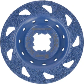 Bosch Professional EXPERT X-LOCK MultiMaterial Carbide Topfscheibe schräg mittel, 115x22.23mm, 1 Stück