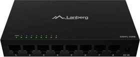 Lanberg DSM1 Desktop Gigabit Switch, 8x RJ-45 (DSM1-1008)