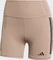adidas Optime 3-Streifen Hose kurz chalky brown (Damen) Vorschaubild