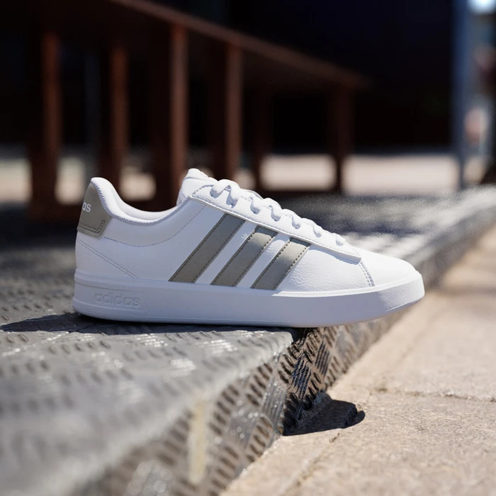 adidas Grand Court 3.0 cloud white/cyber metallic (Damen)