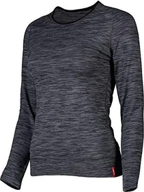 Löffler Transtex Warm LA Funktionsshirt langarm grau melé (Damen)