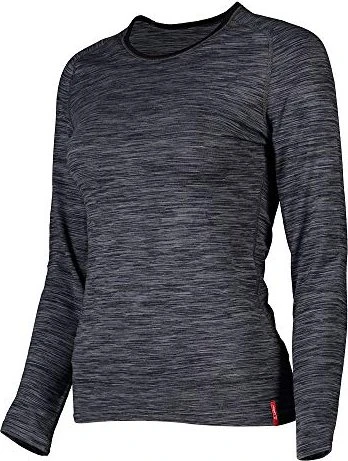 Löffler Transtex Warm LA Funktionsshirt langarm grau melé (Damen)