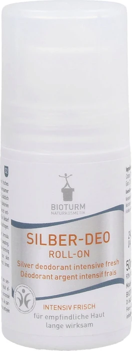 Bioturm Nr. 32 Intensiv-Frisch Silber-Deo Roll-On, 50ml