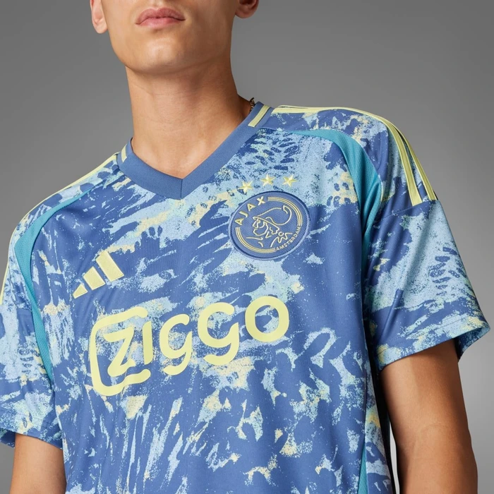 adidas Ajax 2024/2025 Auswärtstrikot crew blue (Herren)