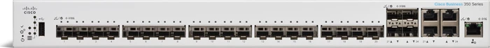 Cisco Business 350 Rackmount 10G Managed Switch, 20x SFP+, 4x RJ-45/SFP+