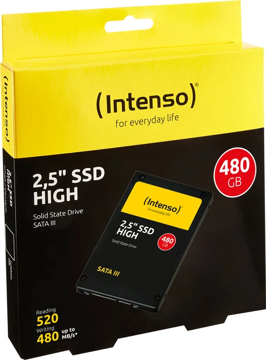Intenso High Performance SSD 480GB, 2.5" / SATA 6Gb/s