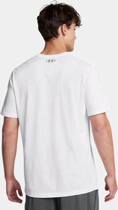 Under Armour Boxed Funktionsshirt kurzarm white/pitch gray (Herren)
