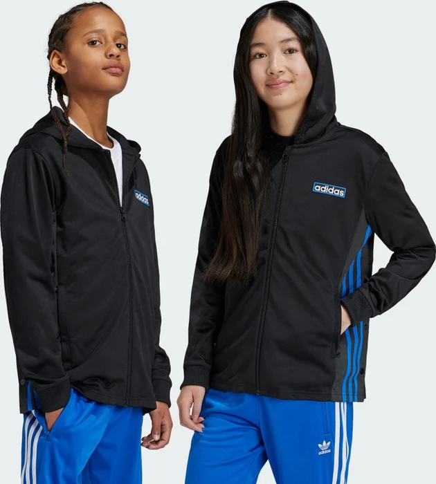 adidas Adibreak Kapuze Trainingsjacke schwarz (Junior)