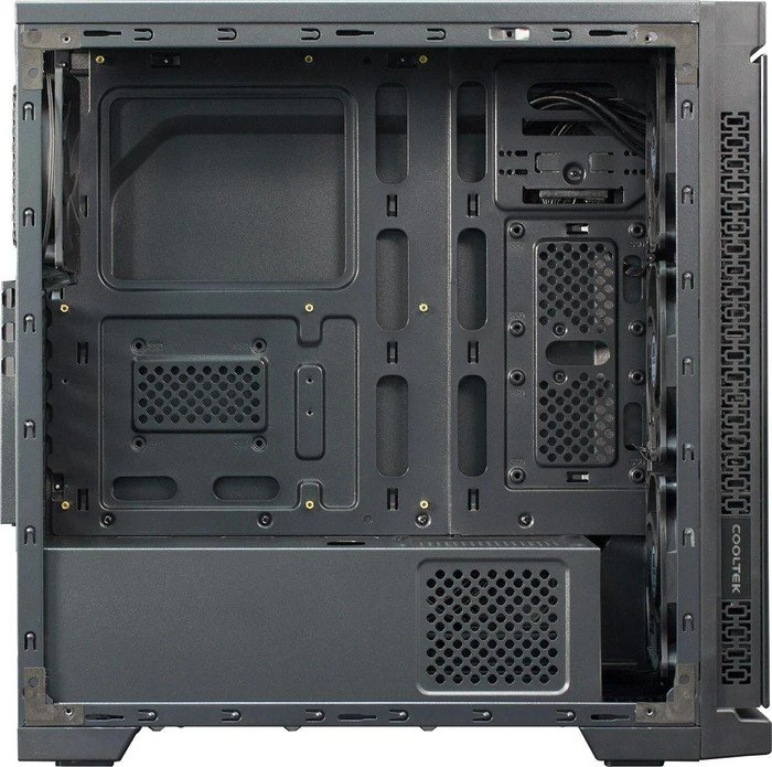Cooltek TG-01 RGB, Glasfenster