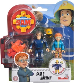 Simba Toys Feuerwehrmann Sam - Figuren Doppelpack Serie 3 (verschiedene Ausführungen)